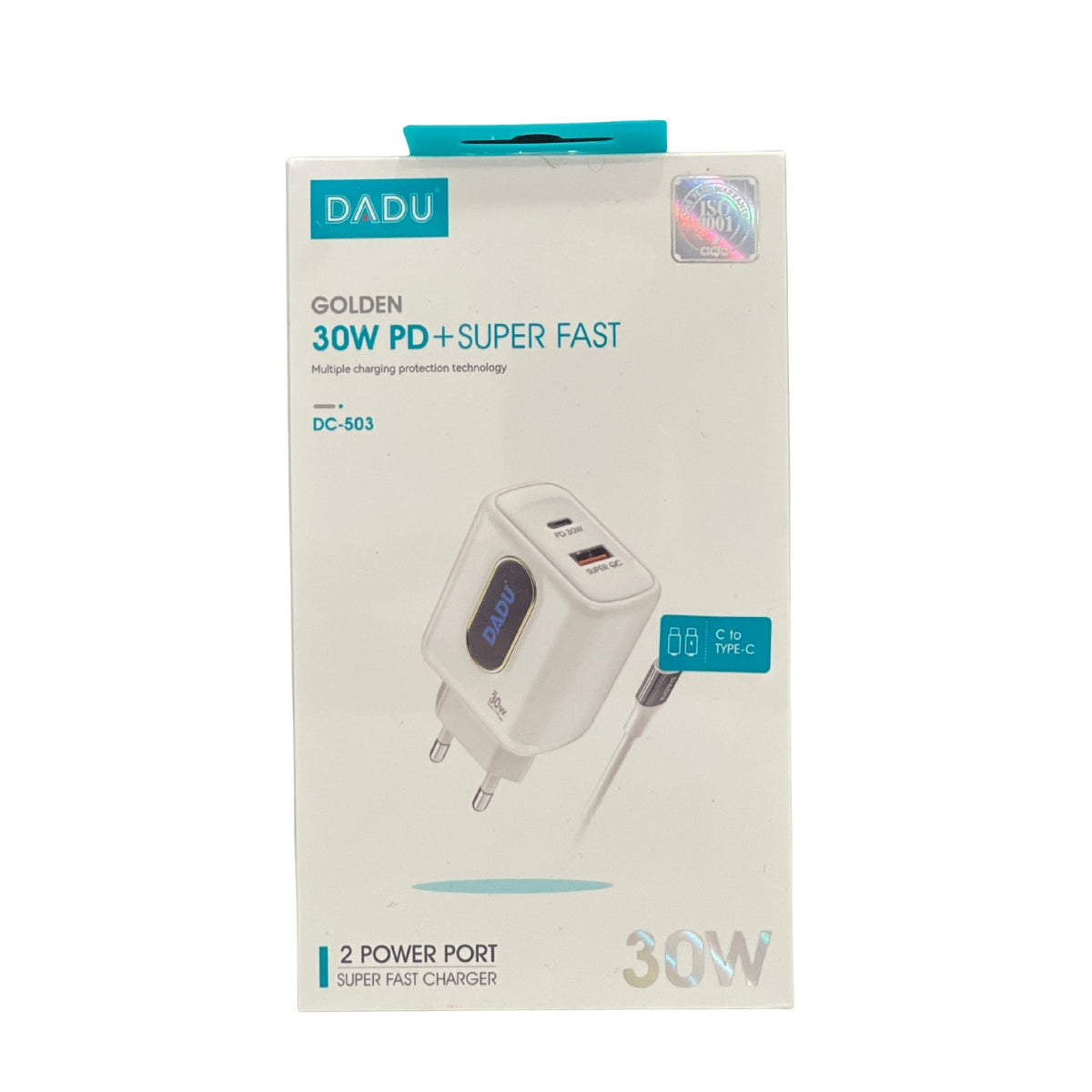 DADU DC-503 30W PD + SUPER FAST 2 POWER PORT C TO C