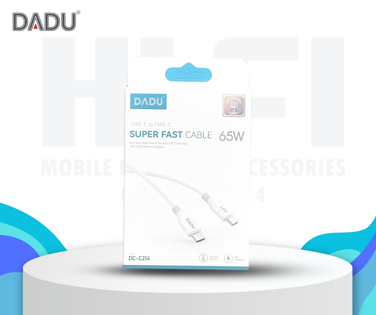 DADU DC-214 CABLE TYPE-C TYPE-C 65W