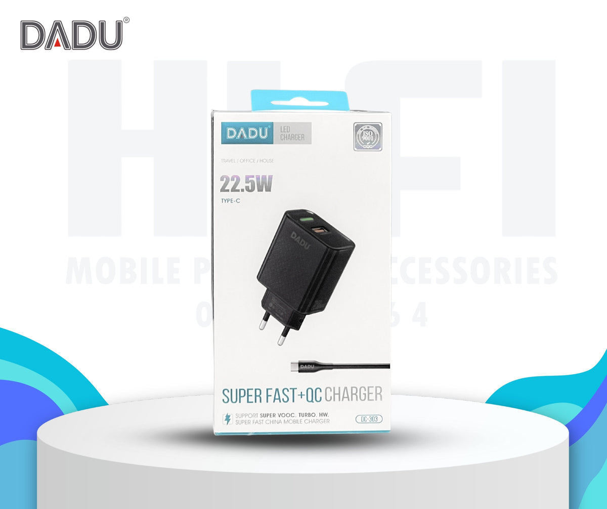 DADU DC-303 USB TYPE-C ADAPTER WITH CABLE 22.5W