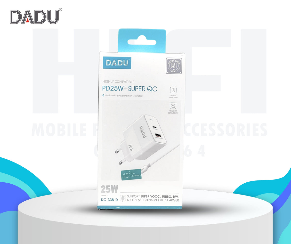 DADU DC-338-D USB-C TO USB-C ADAPTER WITH CABLE 25W