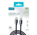 DADU DC-209 TYPE-C TO TYPE-C CABLE 65W 2M