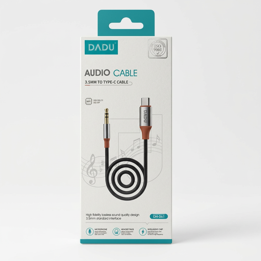 DADU DH-61 3.5MM TYPE-C CABLE 1M