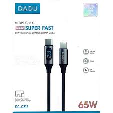 DADU DC-C218 TYPE-C TYPE-C CABLE 65W